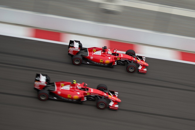 Russian Grand Prix, Sochi 08 - 11 October 2015 Ferrari Vettel e Raikkonen