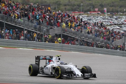 25.10.2015- Race, Valtteri Bottas (FIN) Williams F1 Team FW37