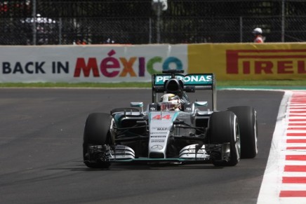 30.10.2015 - Free Practice 1, Lewis Hamilton (GBR) Mercedes AMG F1 W06