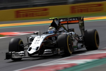 31.10.2015- Free Practice 3, Sergio Perez (MEX) Sahara Force India F1 VJM08