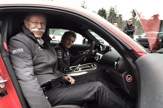 Rosberg Zetsche Mercedes Hockenheim 2015