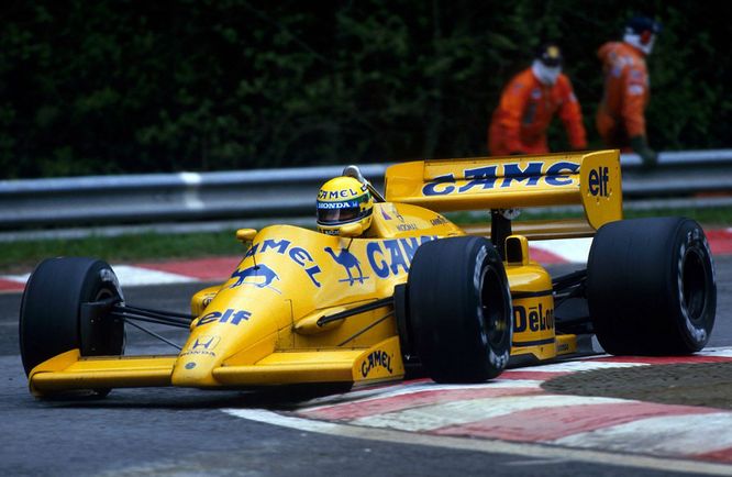 Senna Lotus Spa 1987