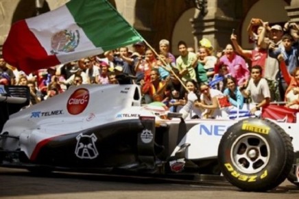 Sergio Perez Sauber Messico foto9