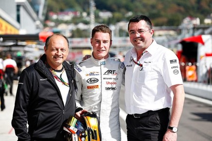 Stoffel Vandoorne Vasseur Boullier Art GP2 2015