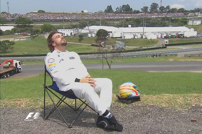 Alonso McLaren Honda Qualifiche Brasile Interlagos 2015