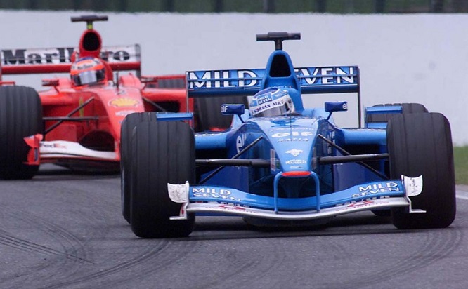 Benetton B201 GP Belgio 2001 Fisichella