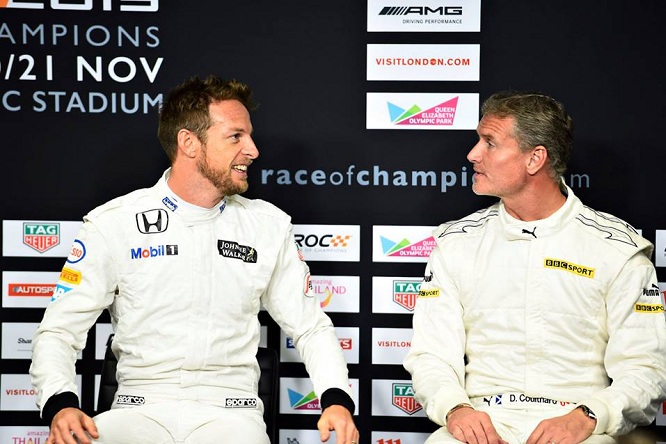 Button Coulthard Race of Champions 2015