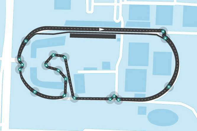 Formula E Circuito ePrix Città del Messico