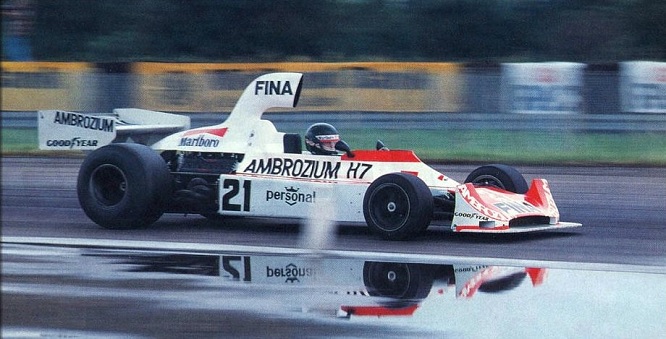 Laffite Williams Silverstone 1975