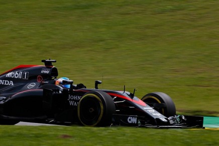 McLaren Honda Alonso Interlagos Brasile 2015