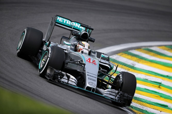 13.11.2015 - Free Practice 1, Lewis Hamilton (GBR) Mercedes AMG F1 W06