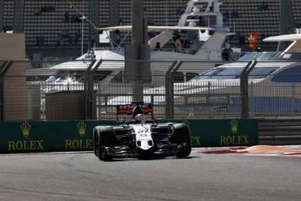 27.11.2015 - Free Practice 1, Nico Hulkenberg (GER) Sahara Force India F1 VJM08