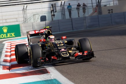 27.11.2015 - Free Practice 1, Pastor Maldonado (VEN) Lotus F1 Team E23