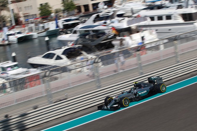 27.11.2015 - Free Practice 1, Nico Rosberg (GER) Mercedes AMG F1 W06