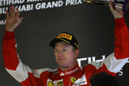 29.11.2015 - Race, 3rd position Kimi Raikkonen (FIN) Scuderia Ferrari SF15-T