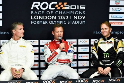 Race of Champions 2015 Coulthard Kristensen Solberg