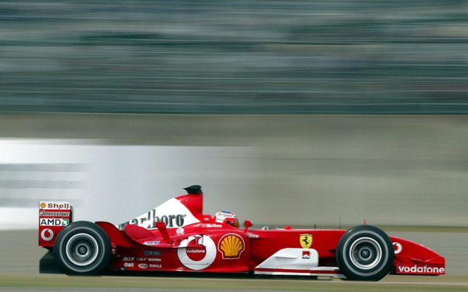 Schumacher Ferrari 2003