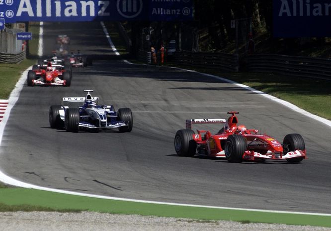 Schumacher Ferrari Monza 2003