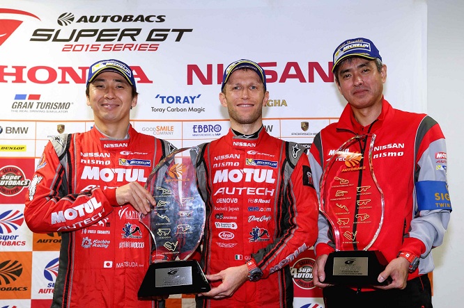 SuperGT 2015 Ronnie Quintarelli e Tsugio Matsuda (2)