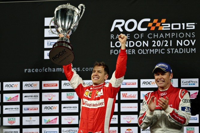 Vettel Race of Champions 2015