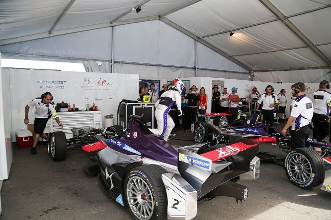 Formula E DS Virgin Sam Bird