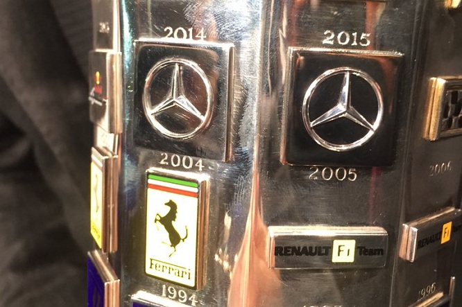 Mercedes Premiazioni FIA 2015