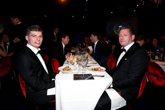 Verstappen Max e Jos Premiazioni FIA 2015