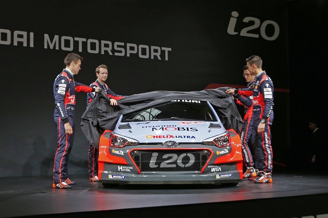 WRC | Presentata la nuova Hyundai i20 per il 2016