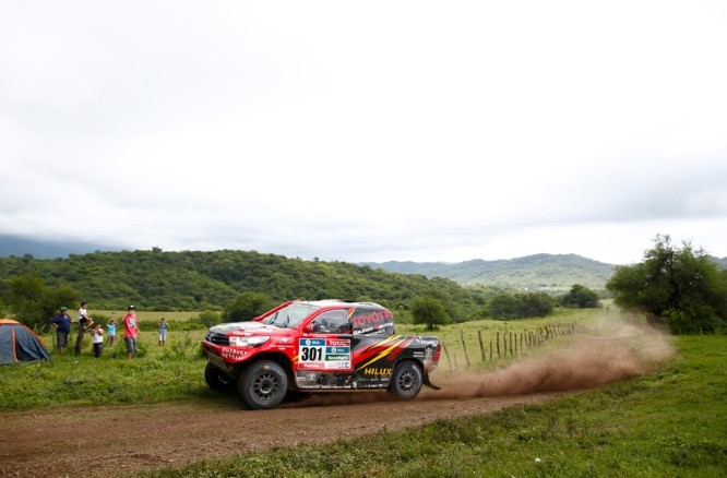 De Villiers Toyota Dakar 2016