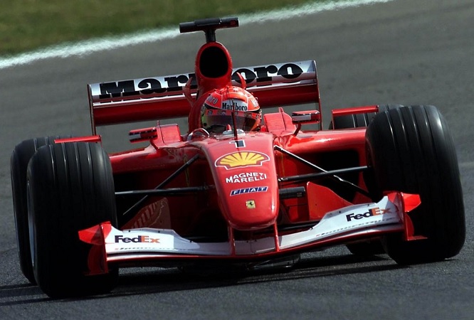 Michael Schumacher GP Spagna 2001 Ferrari