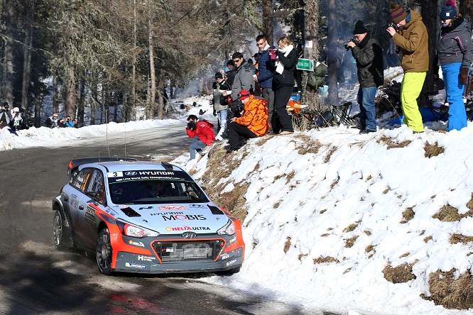 Hyundai Neuville - Rallye Monte-Carlo, Gap 20-24 01 2016