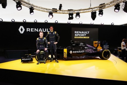 Launch Renault F1, 3 February 2016