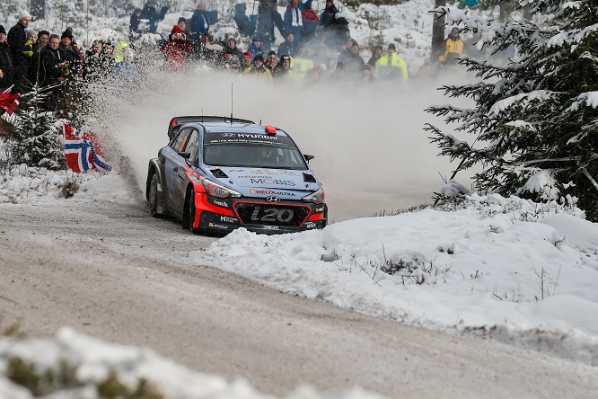 Rally Svezia Wrc 2016 Hyundai Sordo