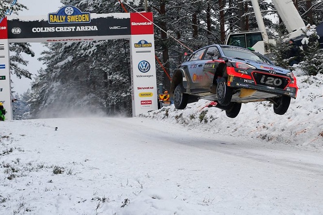 WRC Rally Svezia 2016 Hyundai Paddon