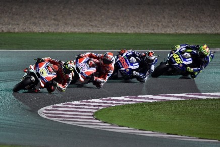 GP Qatar 2016 Iannone Dovizioso Lorenzo Rossi