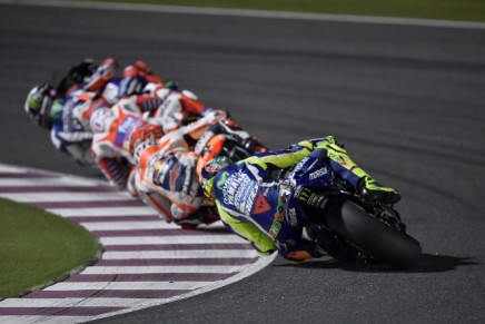 GP Qatar 2016 Rossi Race