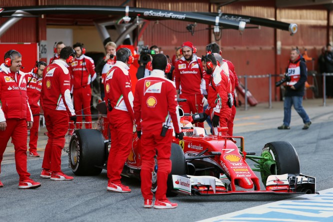 F1 Testing Barcelona, Spain 1 - 4 March 2016