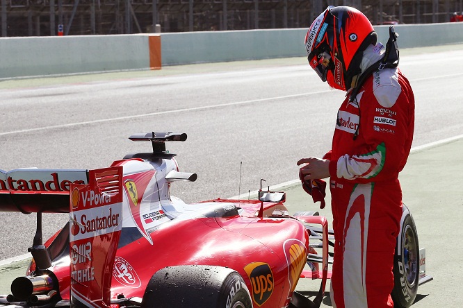 F1 Testing Barcelona, Spain 1 - 4 March 2016 Ferrari Raikkonen