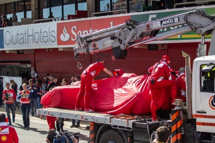 F1 Testing Barcelona, Spain 1 - 4 March 2016 Ferrari Raikkonen 