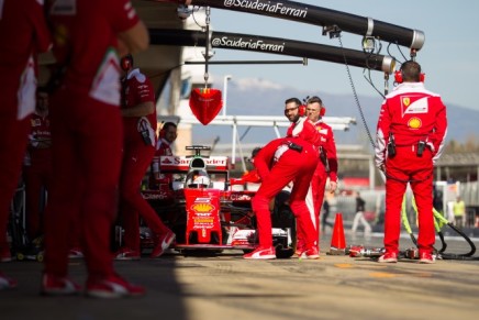 F1 Testing Barcelona, Spain 1 - 4 March 2016