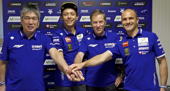 MotoGP | Ufficiale: Rossi rinnova con Yamaha