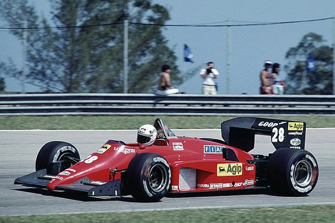 foto10 René Arnoux Ferrari GP Brasile 1985