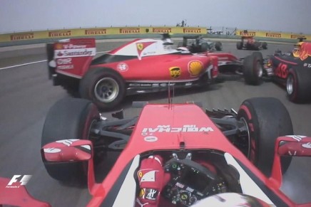 Cina Ferrari Raikkonen Vettel 2016