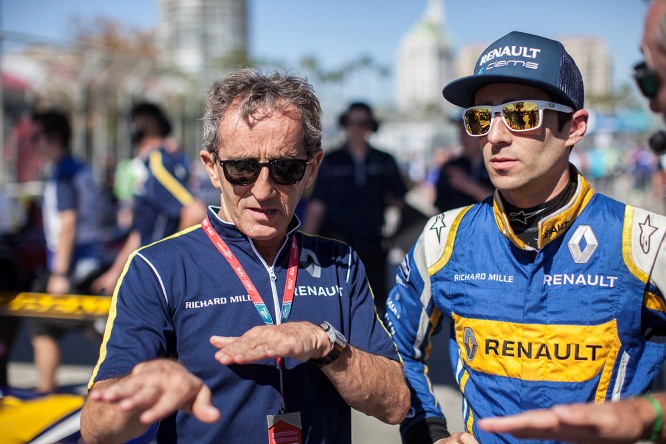 Formula E Long Beach 2016 Alain e Nicolas Prost