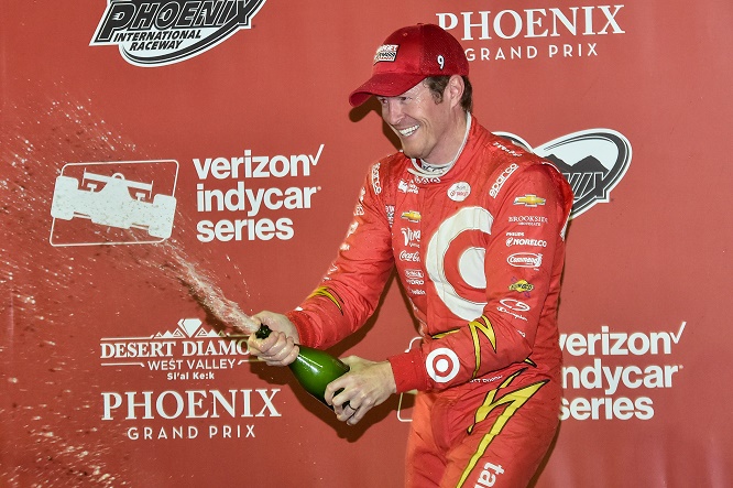 Scott Dixon GP Phoenix IndyCar 2016 podio