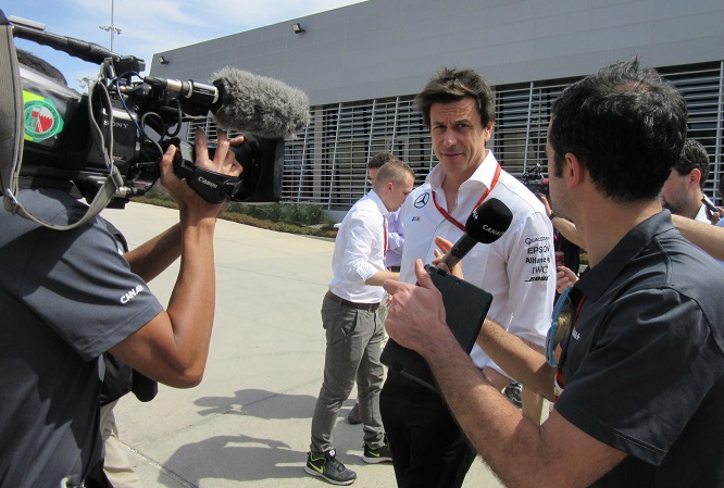 Toto Wolff GP Bahrain 2016