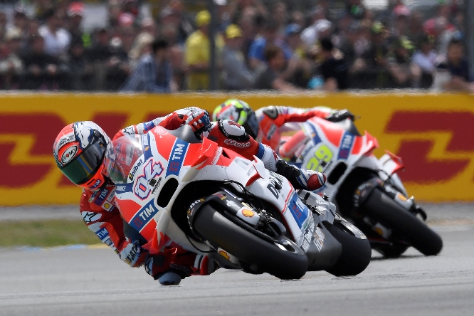 GP Francia 2016 Dovizioso e Iannone