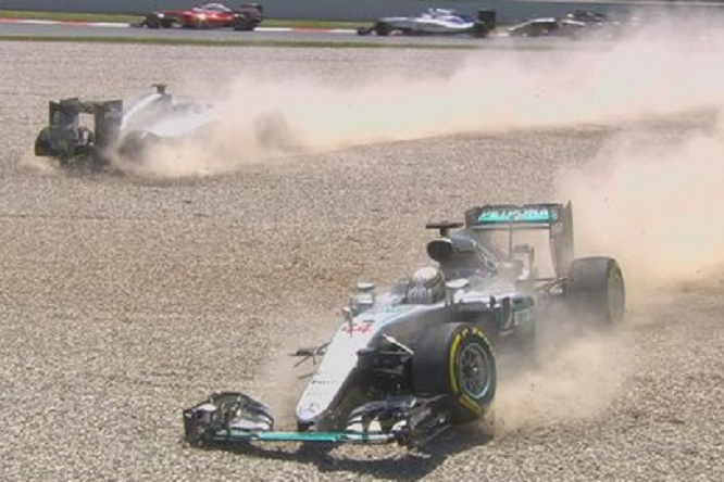 Hamilton Rosberg Barcellona 2016