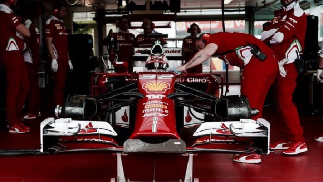 Leclerc test F14 T Fiorano 2016