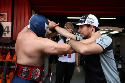 Spanish Grand Prix, Barcelona 12 - 15 May 2016 and Blue Demon Jr. (MEX) Luchador and Wrestler.